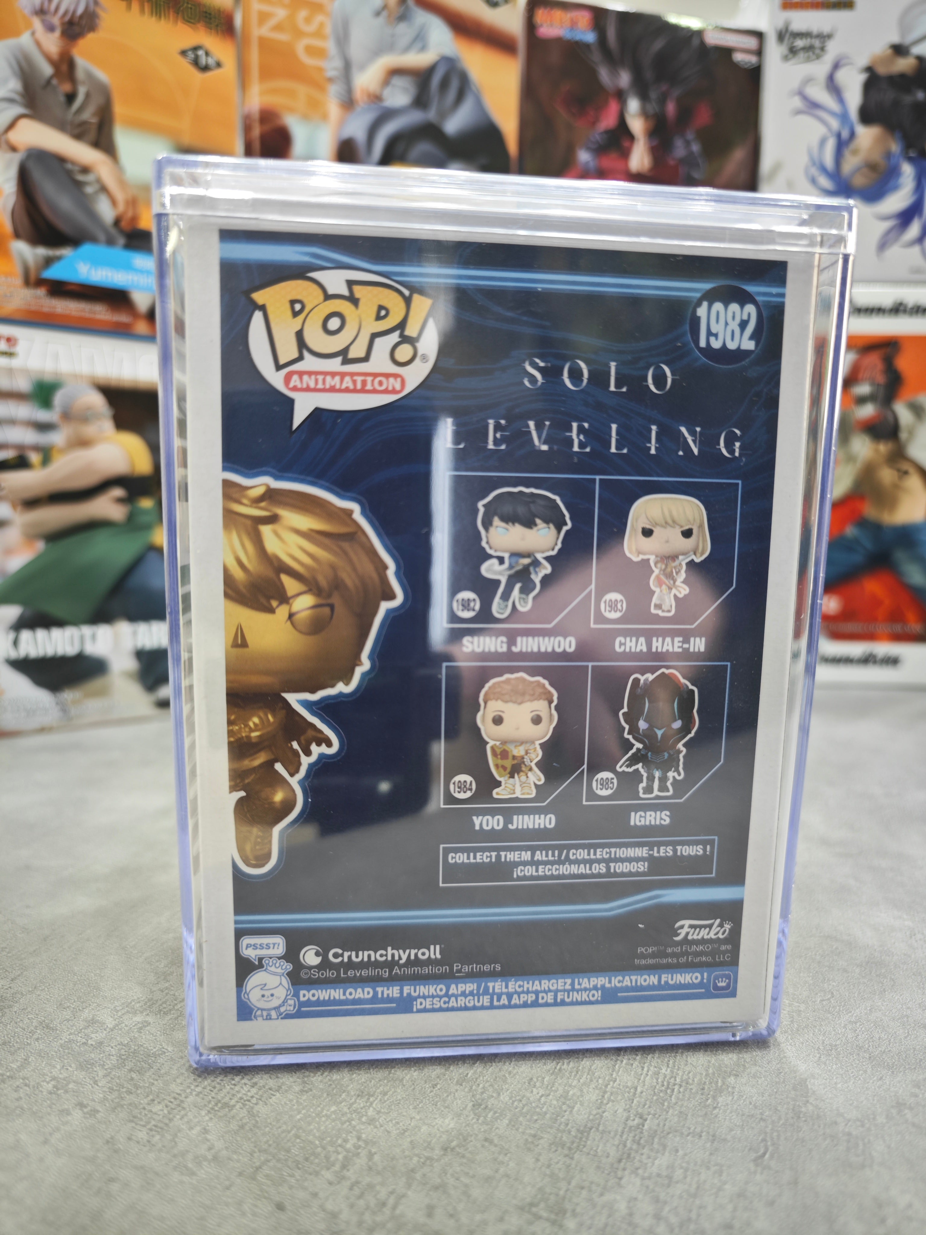 FUNKO SUNG JINWOO 1982 GOLD