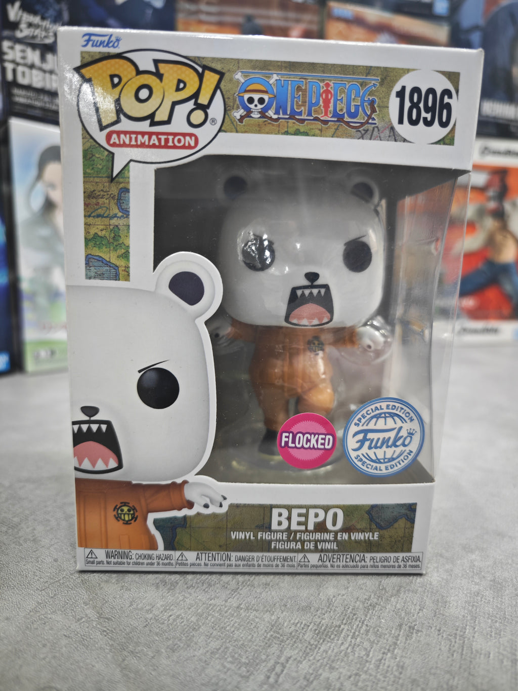 FUNKO BEPO 1896 FLOCKED